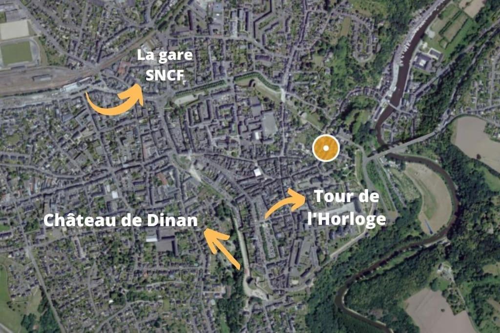 Michel Apartment Dinan Bagian luar foto